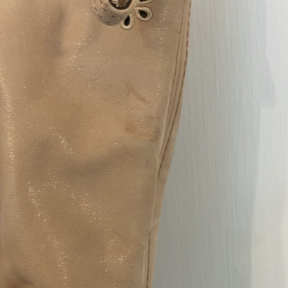 Poppy eyelet leather small chain tote 23842 - Picture 10 of 12